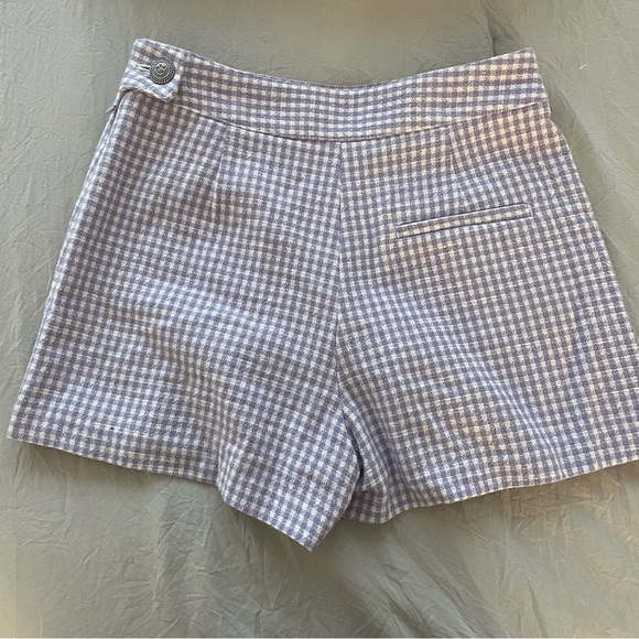 Purple Plaid Skort - Picture 2 of 9